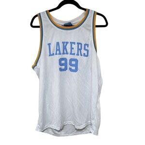 Lakers Men's White Minneapolis Los Angeles Lakers Basketball Jersey XL